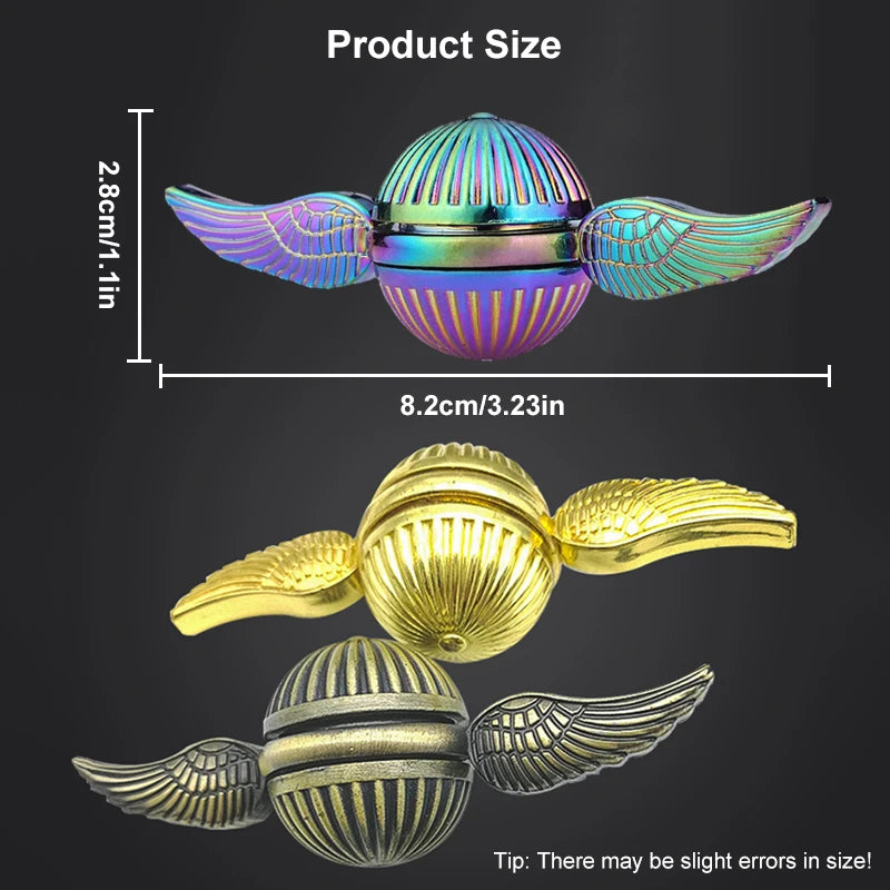 MindSpin - Stress-Relief Finger Spinner for Adults & Kids