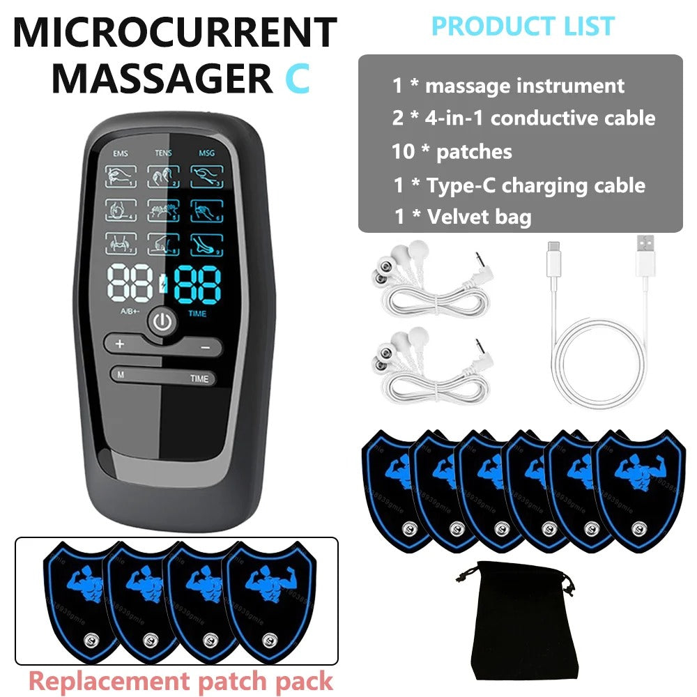 Physiotherapy TENS & EMS Muscle Stimulator – Digital Therapy Massager