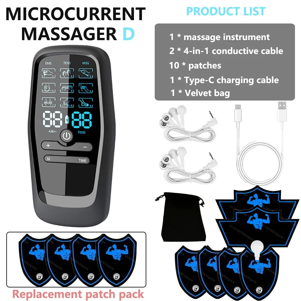 Physiotherapy TENS & EMS Muscle Stimulator – Digital Therapy Massager