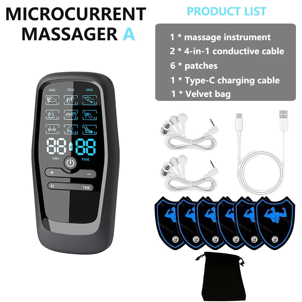 Physiotherapy TENS & EMS Muscle Stimulator – Digital Therapy Massager