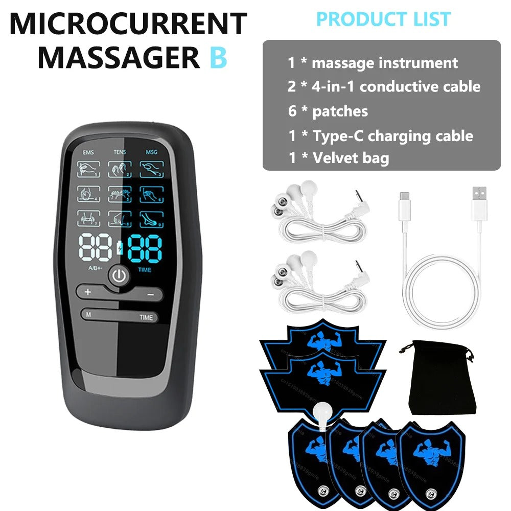 Physiotherapy TENS & EMS Muscle Stimulator – Digital Therapy Massager