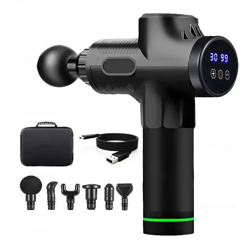 Portable Vibration Massage Gun – Relieve Muscle Pain & Boost Recovery