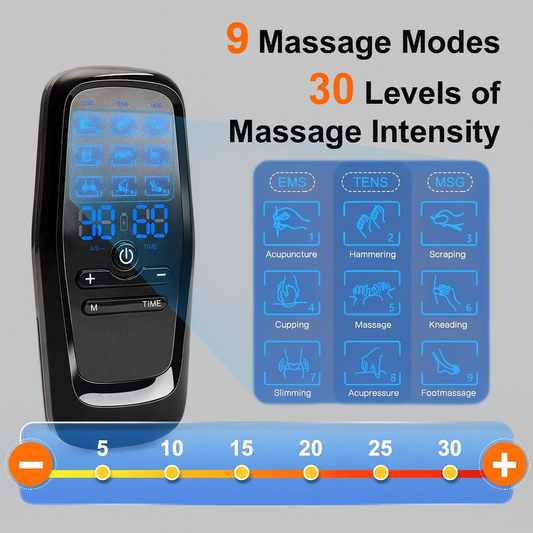 Physiotherapy TENS & EMS Muscle Stimulator – Digital Therapy Massager