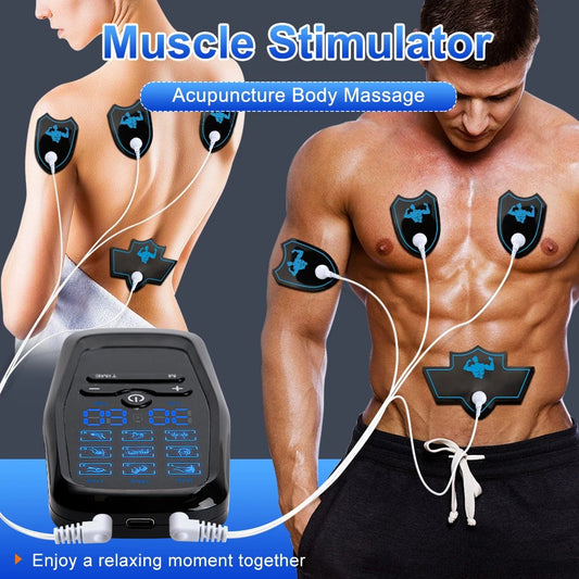 Physiotherapy TENS & EMS Muscle Stimulator – Digital Therapy Massager