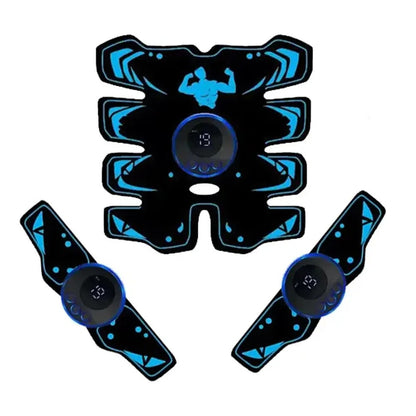 USB Rechargeable EMS Muscle Stimulator – 3 in 1 Smart Trainer